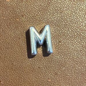“M” Pandora Charm